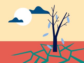 Climate change favors natural disasters